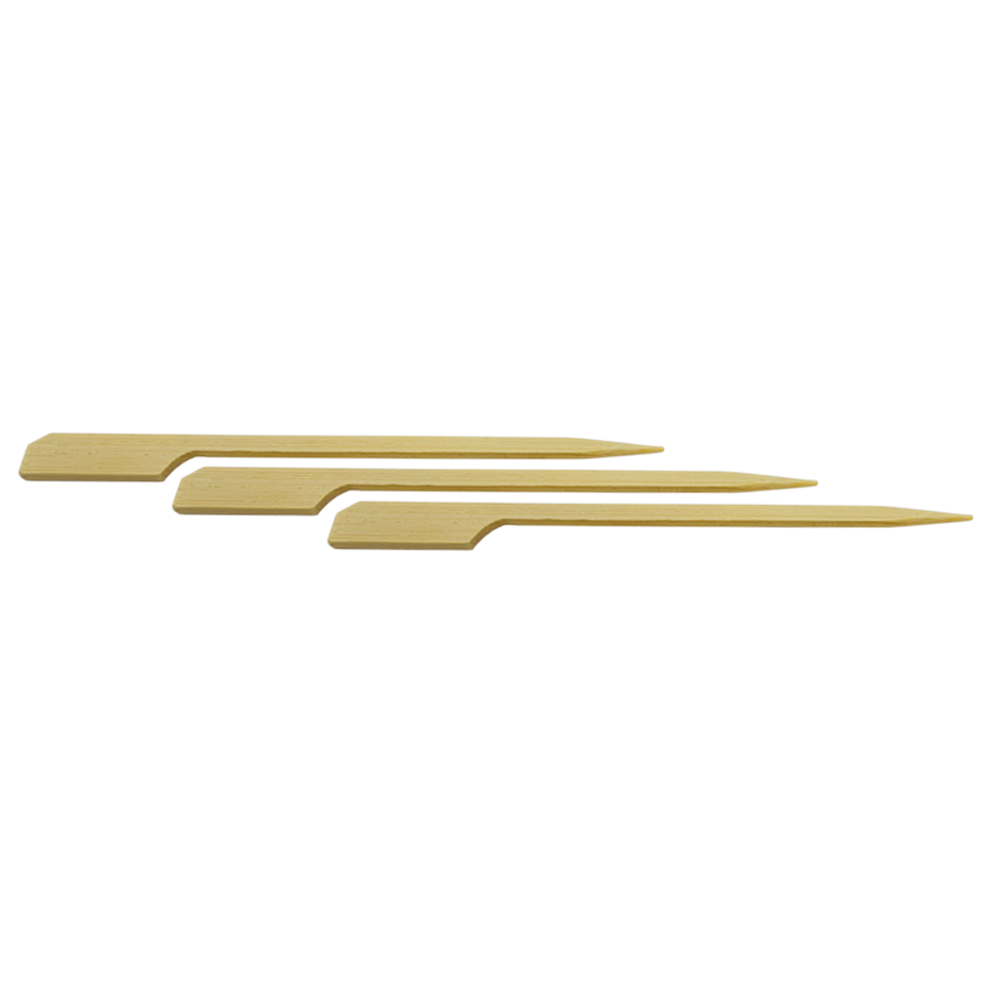 Picture of 4.7" Bamboo Picks - 120 mm - Natural (100/PK)