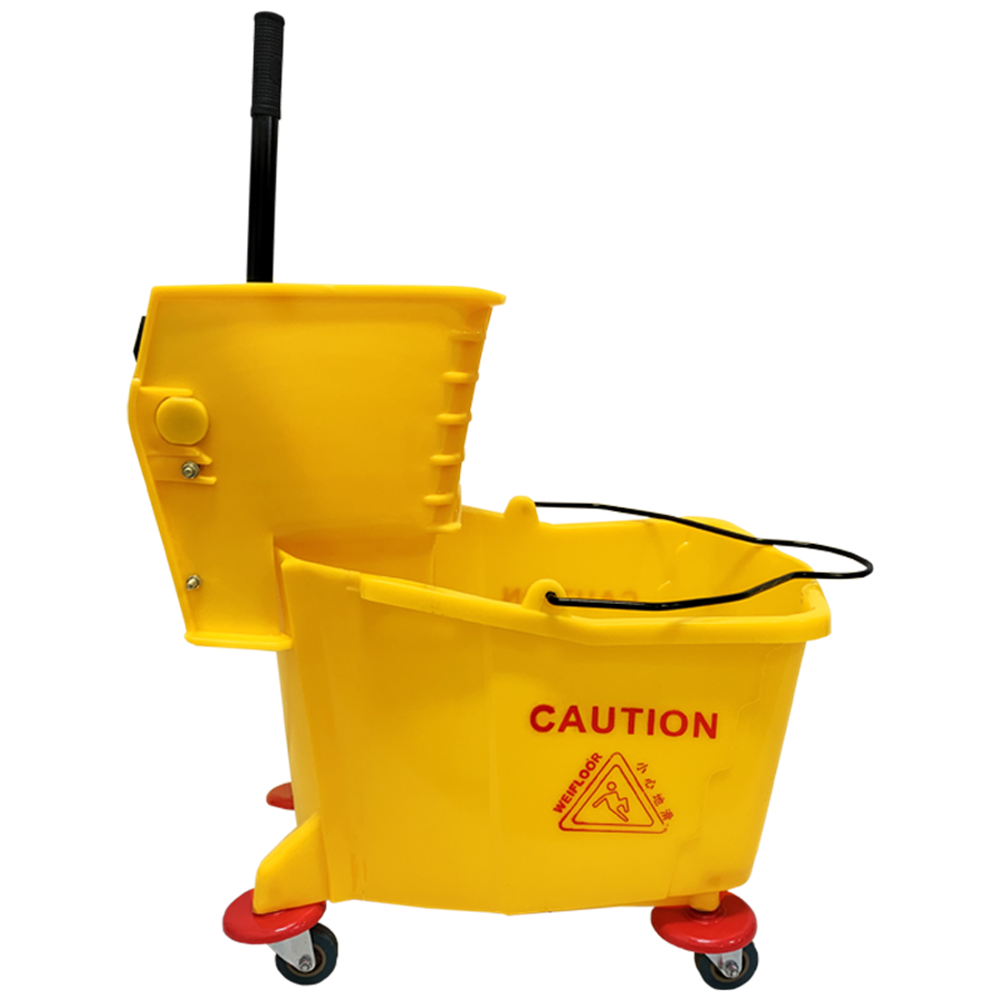Picture of JN0017 MOP BUCKET WITH WRINGER 32L Picture of JN0017 MOP BUCKET WITH WRINGER 32L