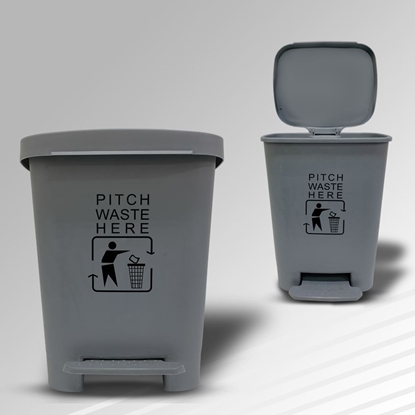 Picture of JN0021 PEDAL WASTE BIN 30L - GREY