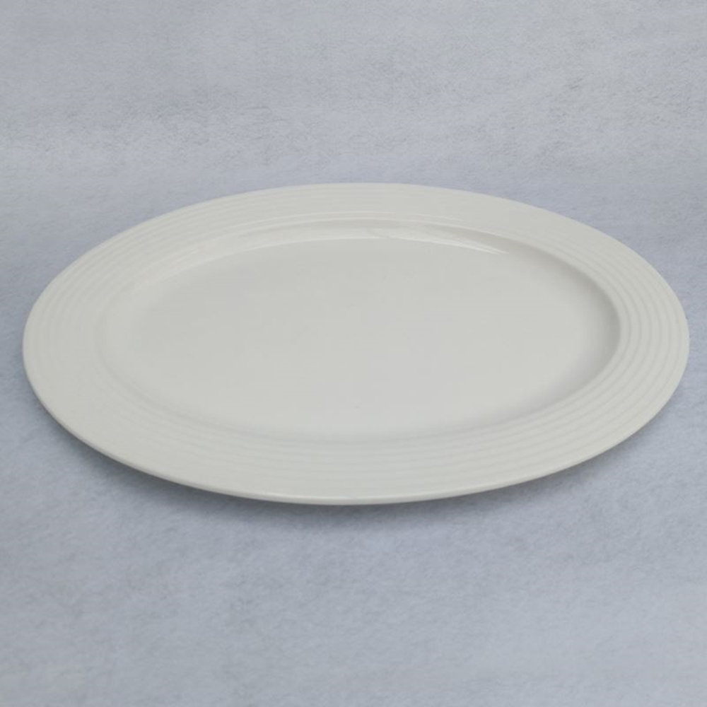 Picture of Ripple Oval Plates - 14"