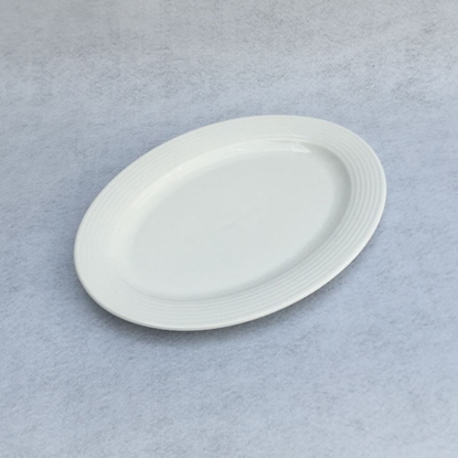 Picture of Ripple Oval Plates - 12"