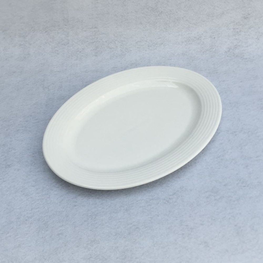 Picture of Ripple Oval Plates - 10"