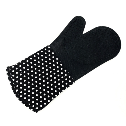 Picture of Oven Mitt Silicone Black (1 pair)