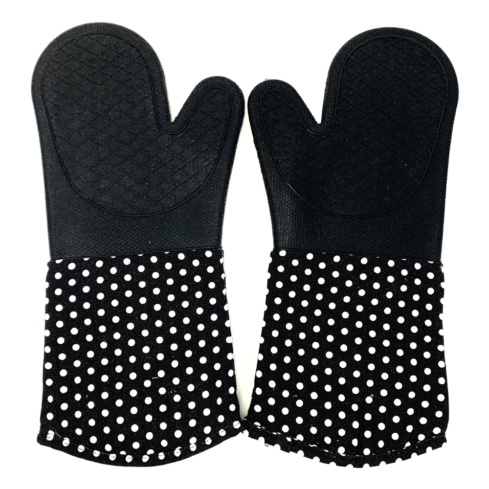 Picture of Oven Mitt Silicone Black (1 pair)