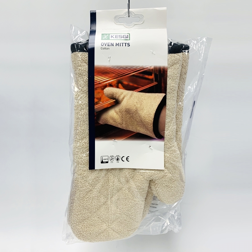 Picture of Oven Mitt Cotton - Beige