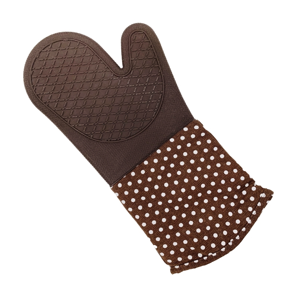 Picture of Oven Mitt Silicone Brown (1 pair)