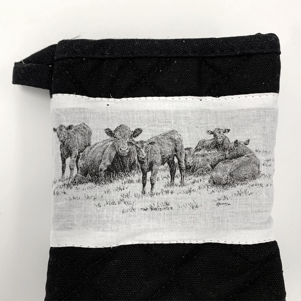 Picture of Oven Mitt Cotton -Farm